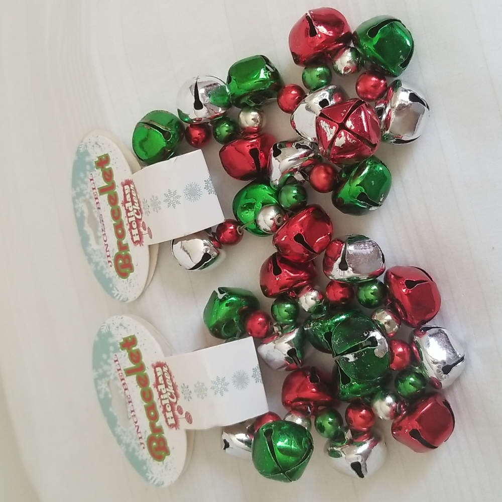 New Jingle Bell Christmas Bracelets